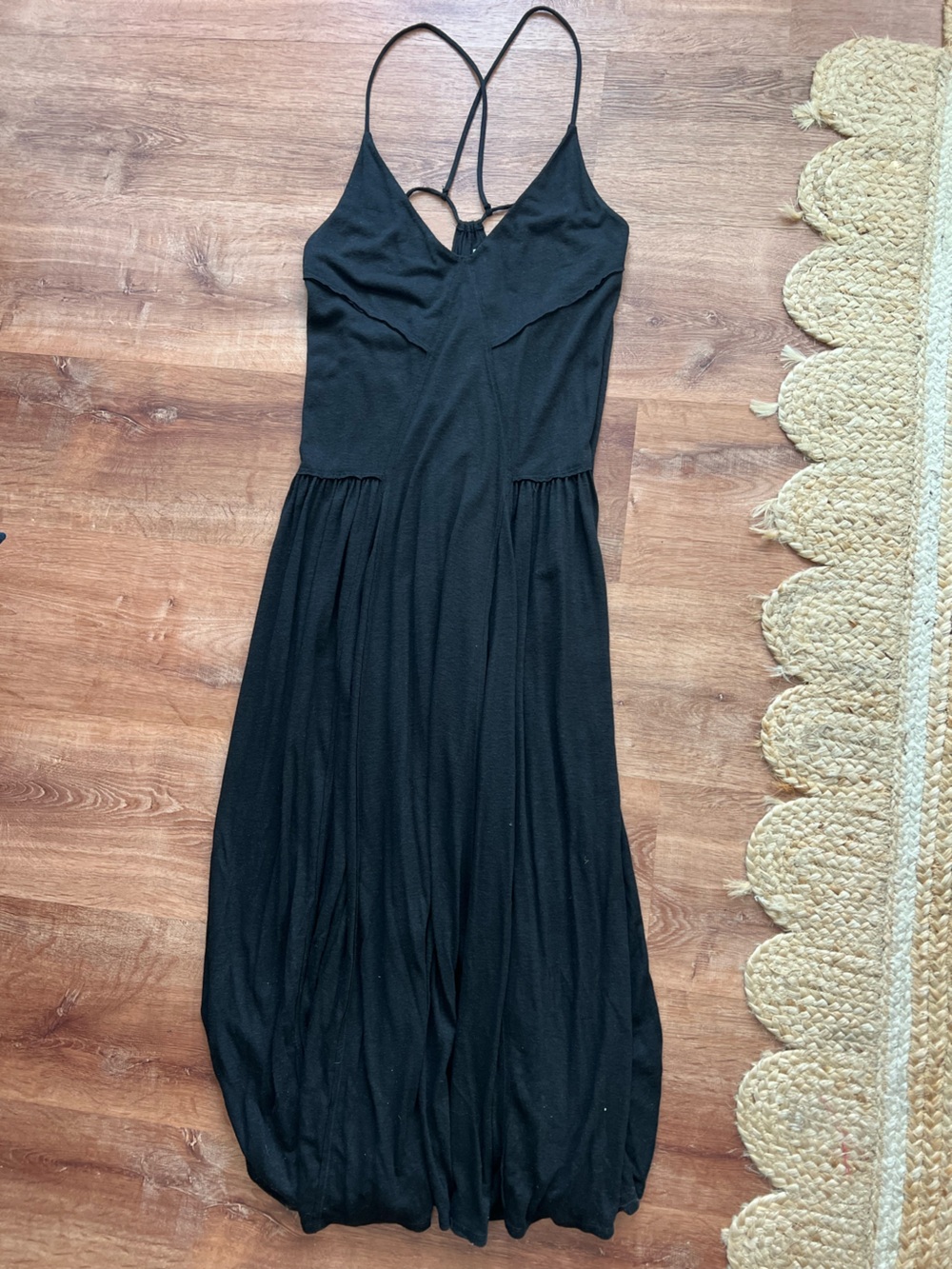 Free People Eros Maxi Dress Size Small RT $98 Black
